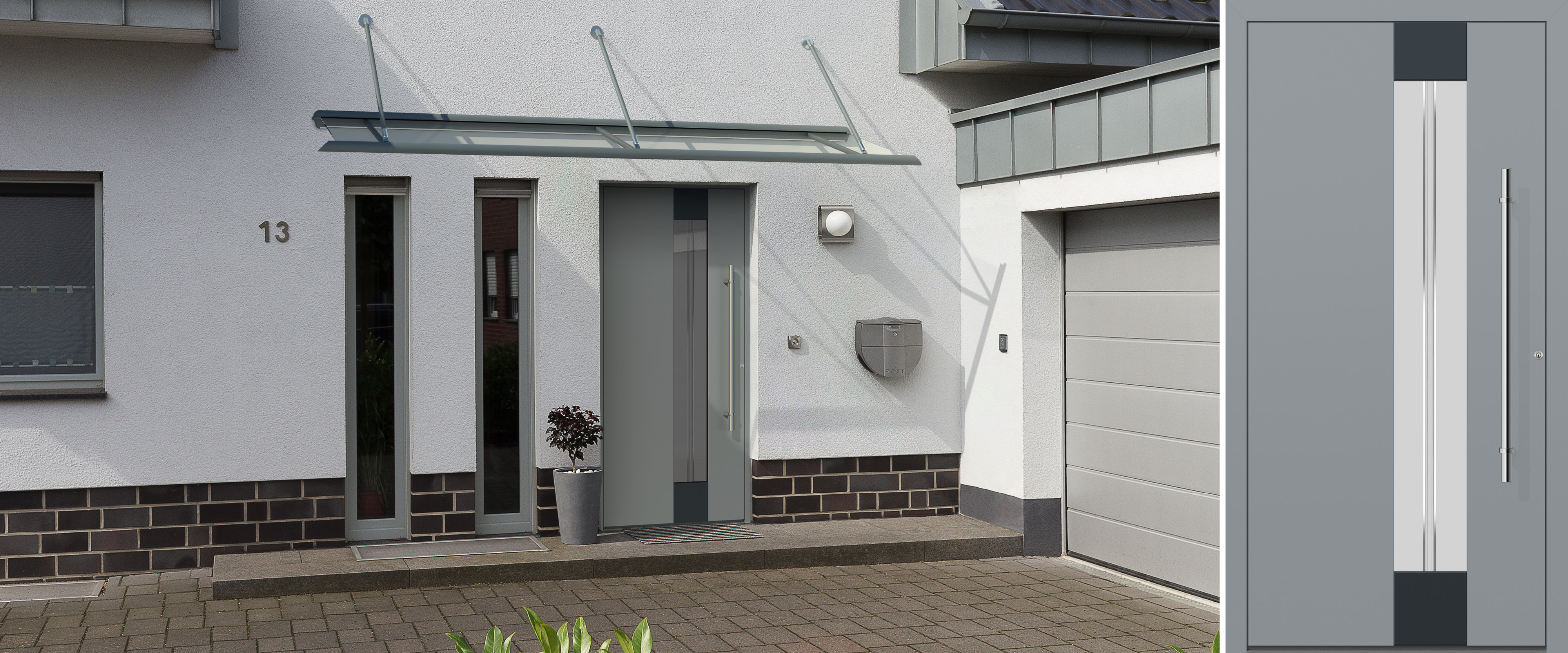 KOMPOtherm® E-265 AR  Haustür