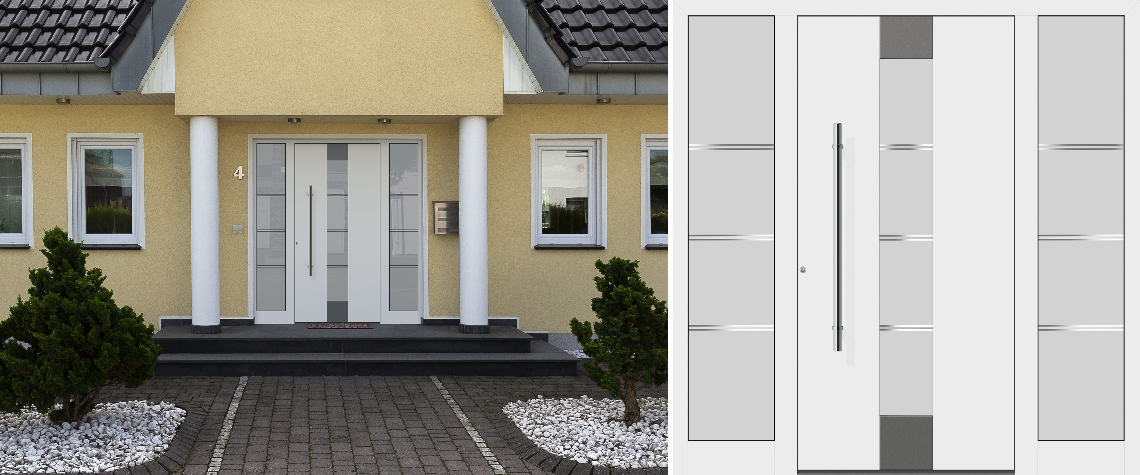 KOMPOtherm® E-265 A  Haustür